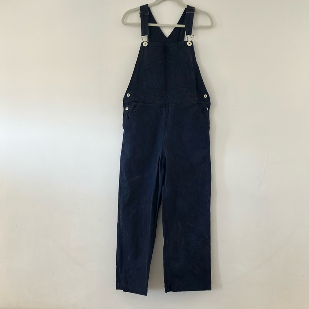 #34 Jesse Kamm Midnight Blue Overalls Canvas M